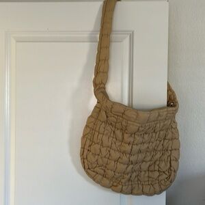 Tan Shoulder or Crossbody Bag NWOT